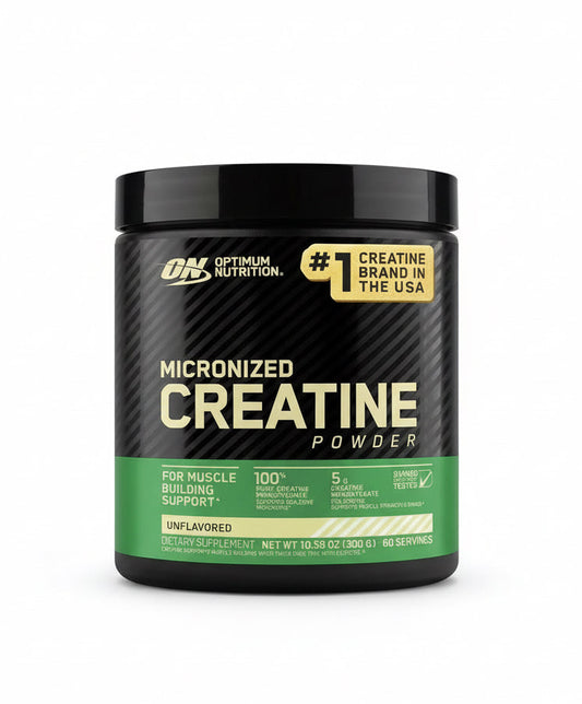 Micronized Creatine Monohydrate Powder, Unflavored, 300 Grams (60 Servings) - Packaging May Vary